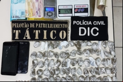 Operação ocorreu na madrugada desta quarta-feira dia 9 de janeiro,, no bairro Azambuja, em Brusque